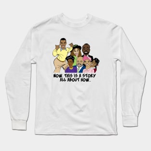 FRESH PRINCE OF BEL AIR FAN ART!! Long Sleeve T-Shirt